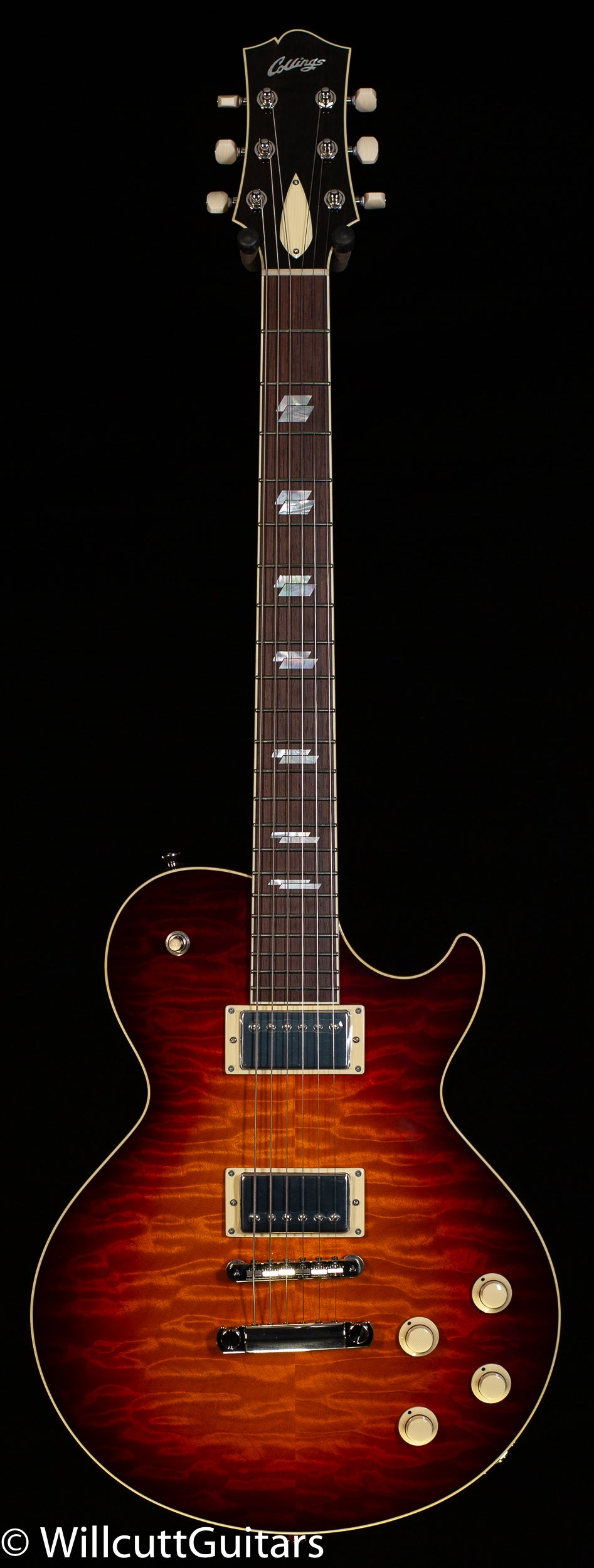 Collings City Limits Deluxe Dark Cherry Sunburst