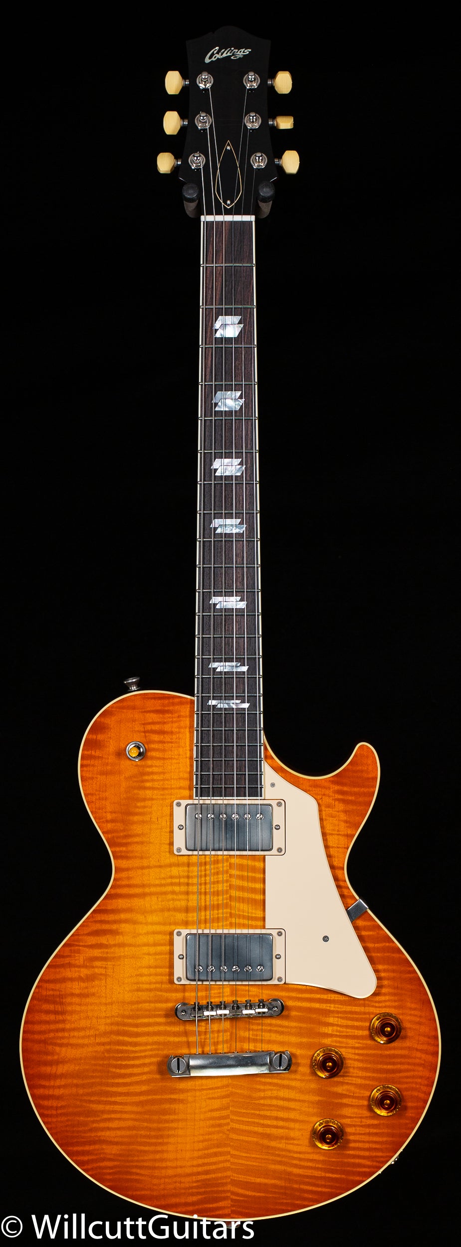 Collings City Limits Amber Sunburst Aged Throbaks