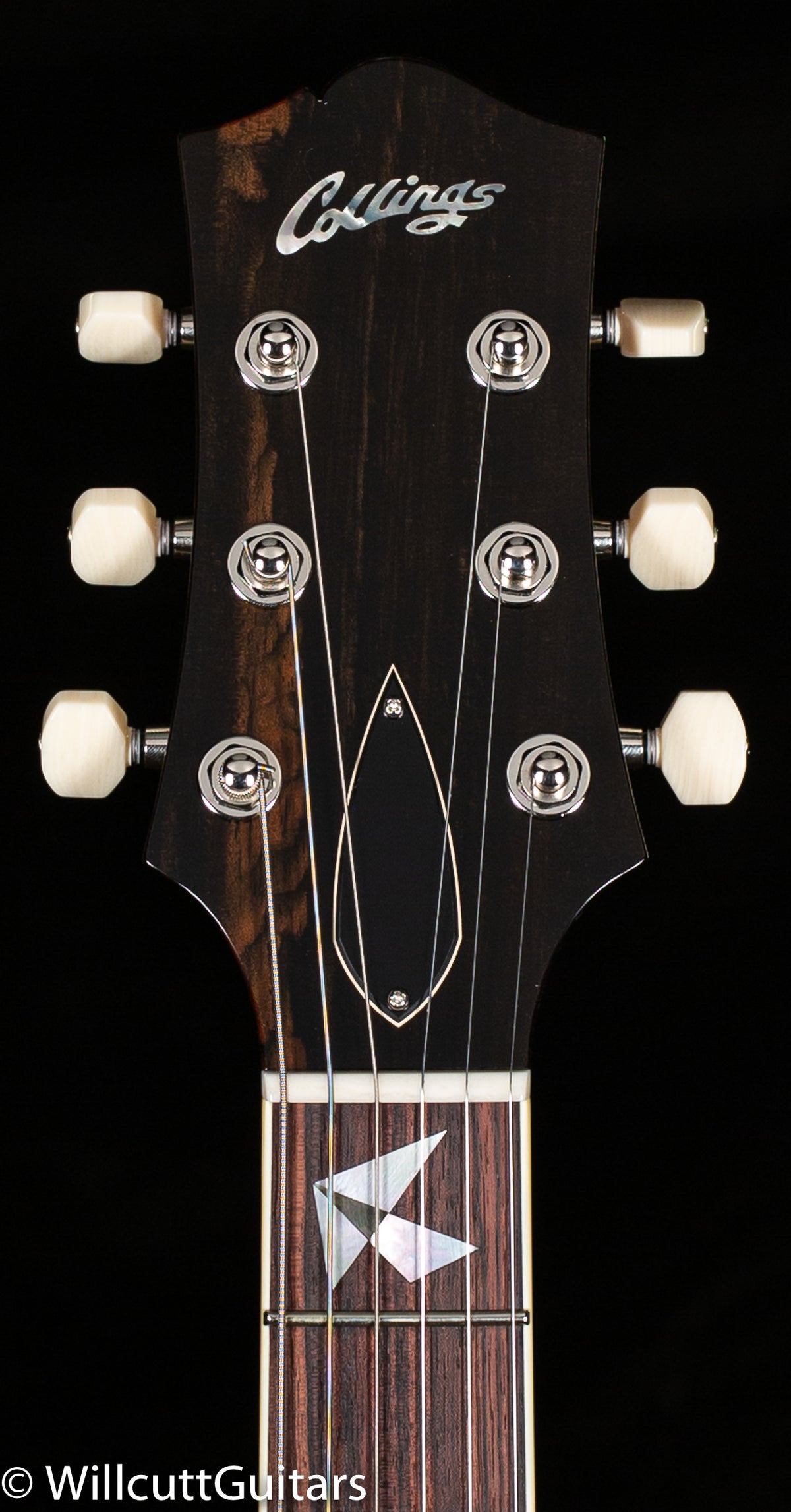 Collings City Limits Iced Tea Sunburst Broken Glass Fingerboard Inlay (477)