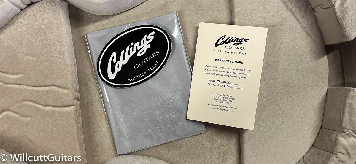 Collings City Limits Deluxe Dark Cherry Sunburst (540)