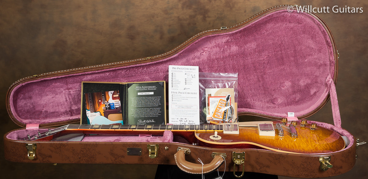 Gibson Custom Shop 60th Anniversary 1959 Les Paul Standard Royal Tea Burst Gloss USED