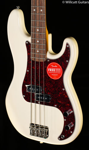 Squier Classic Vibe '60s Precision Bass, Laurel Fingerboard, Olympic White Bass Guitar