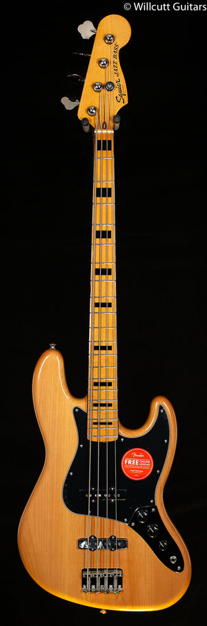 Squier Classic Vibe '70s Jazz Bass MN Natural Bass Guitar