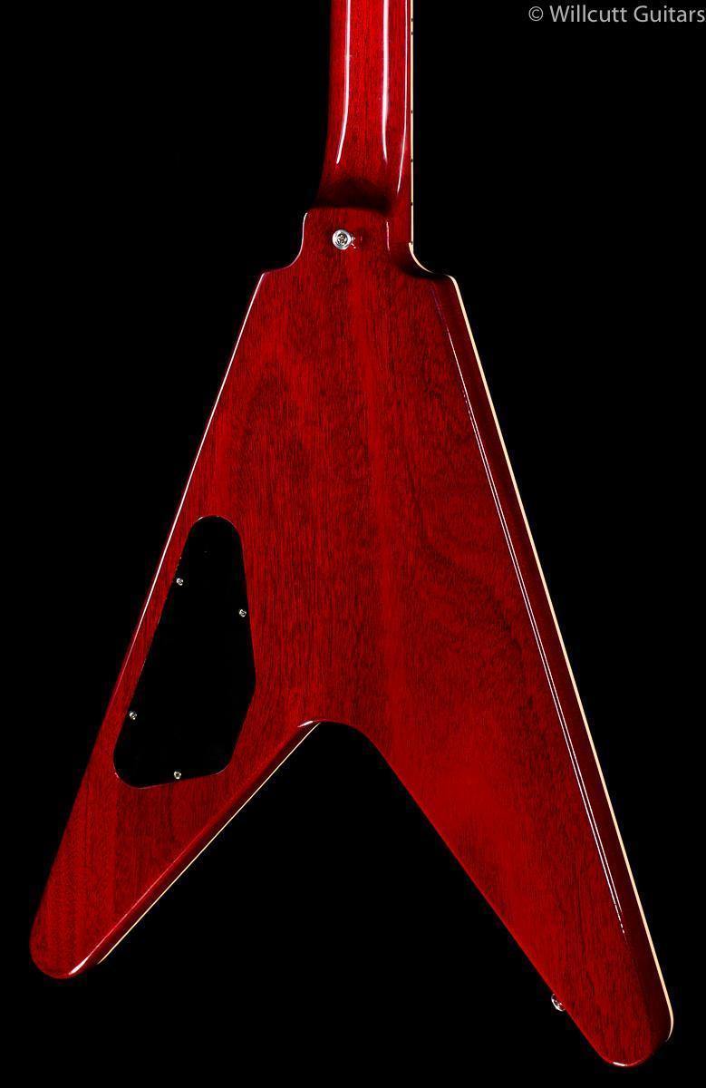 Gibson Custom Shop Flying V Standard Washed Cherry
