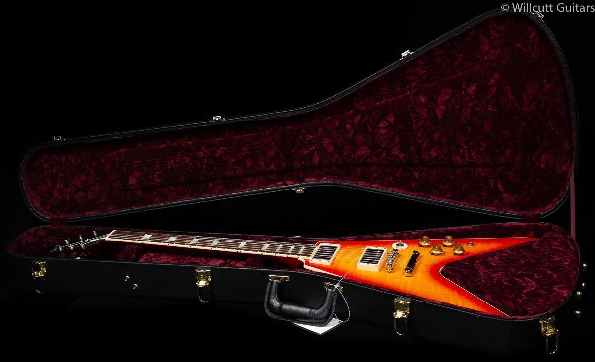 Gibson Custom Shop Flying V Standard Washed Cherry