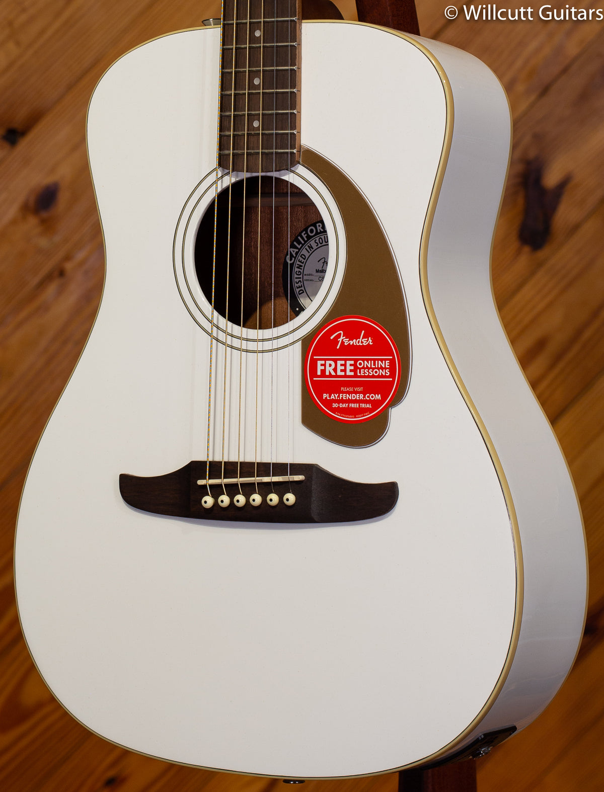 Fender Malibu Player, Arctic Gold DEMO