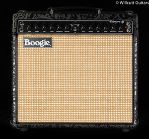 Mesa Boogie Fillmore 25 1x12 Combo Black Floral Embossed Leather, Black Corners
