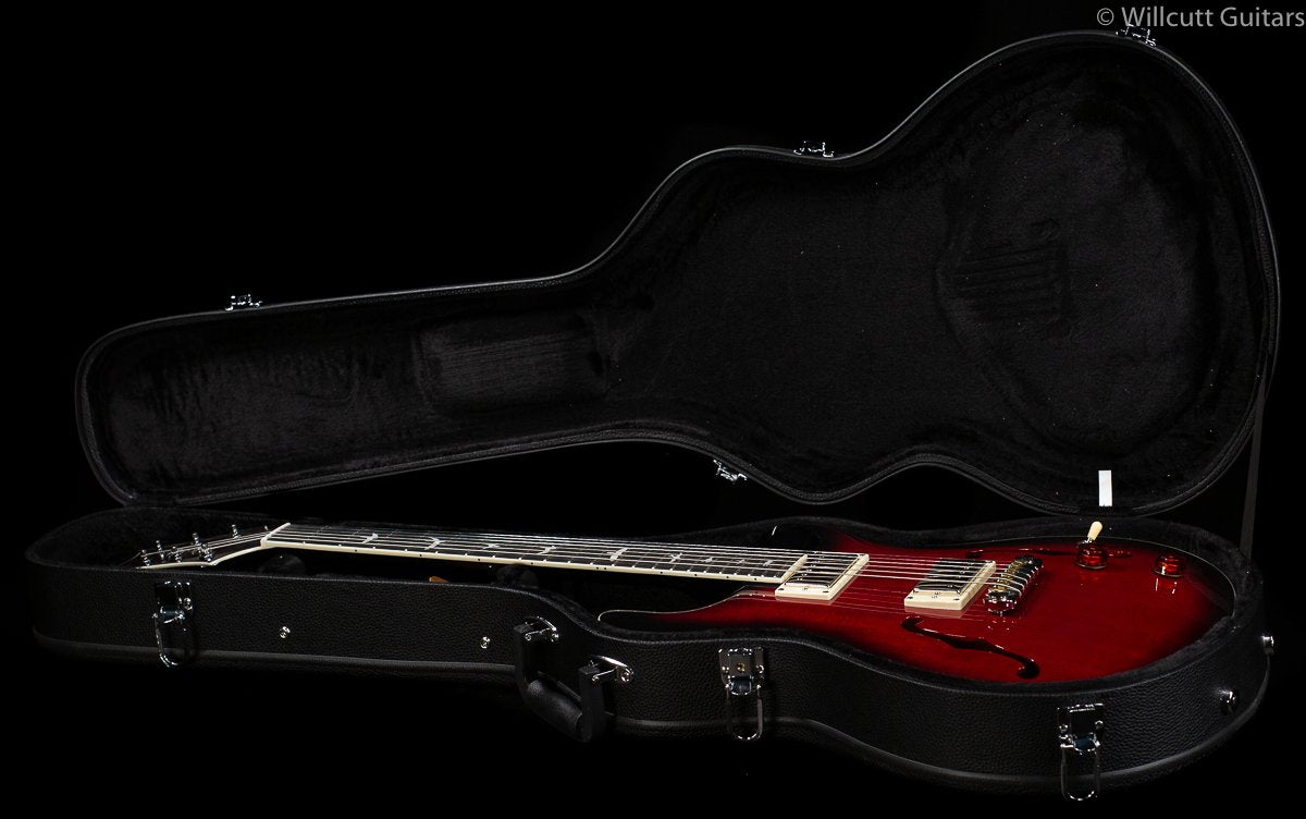 2019 PRS SE Hollowbody Standard Fire Red - Willcutt Guitars