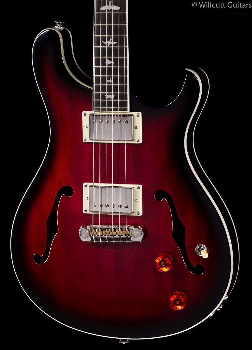 2019 PRS SE Hollowbody Standard Fire Red - Willcutt Guitars