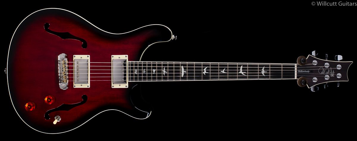 2019 PRS SE Hollowbody Standard Fire Red