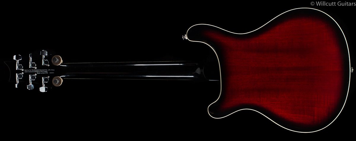 2019 PRS SE Hollowbody Standard Fire Red - Willcutt Guitars