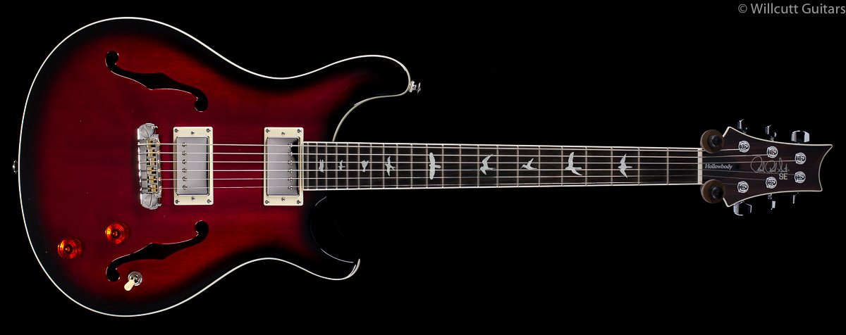 2019 PRS SE Hollowbody Standard Fire Red