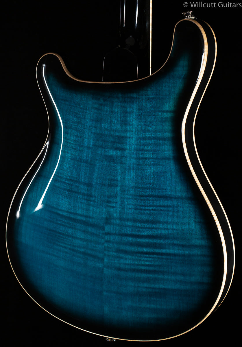 PRS SE Hollowbody II Piezo  Peacock Blue Smokeburst