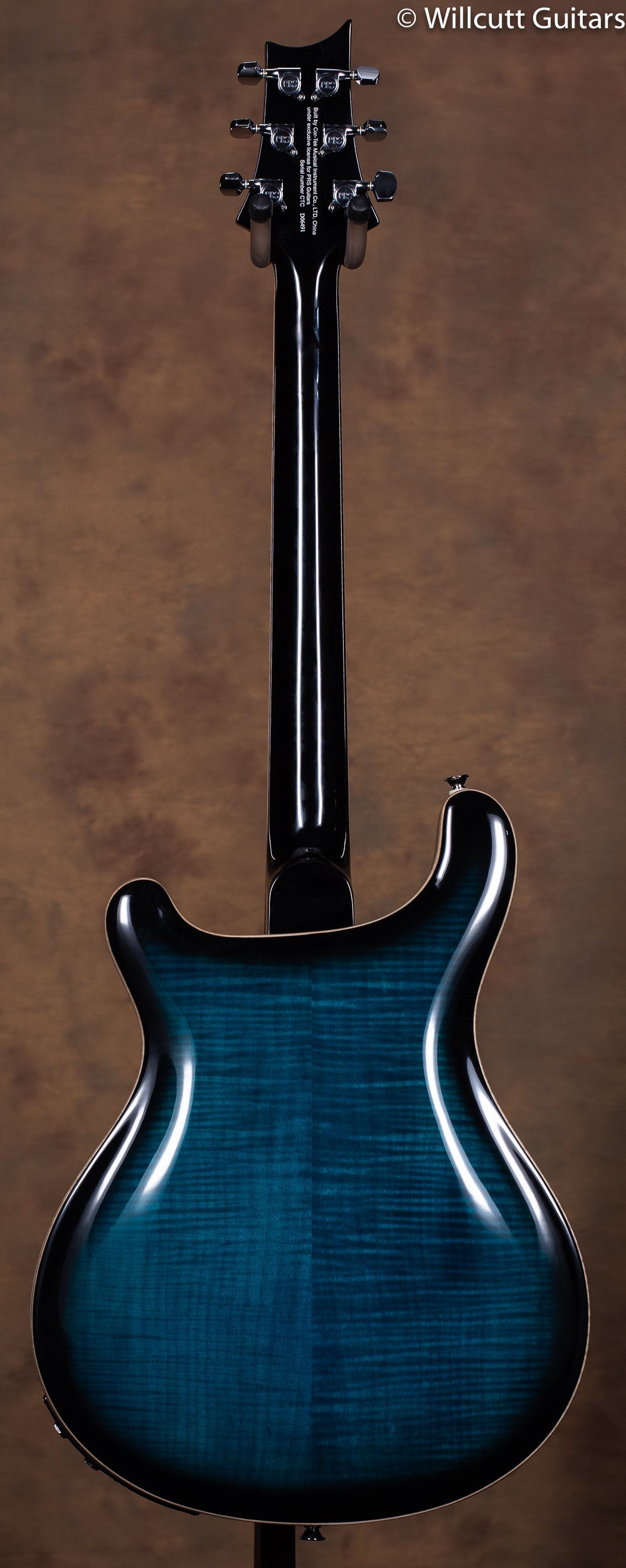 PRS SE Hollowbody II Piezo Peacock Blue Smokeburst USED