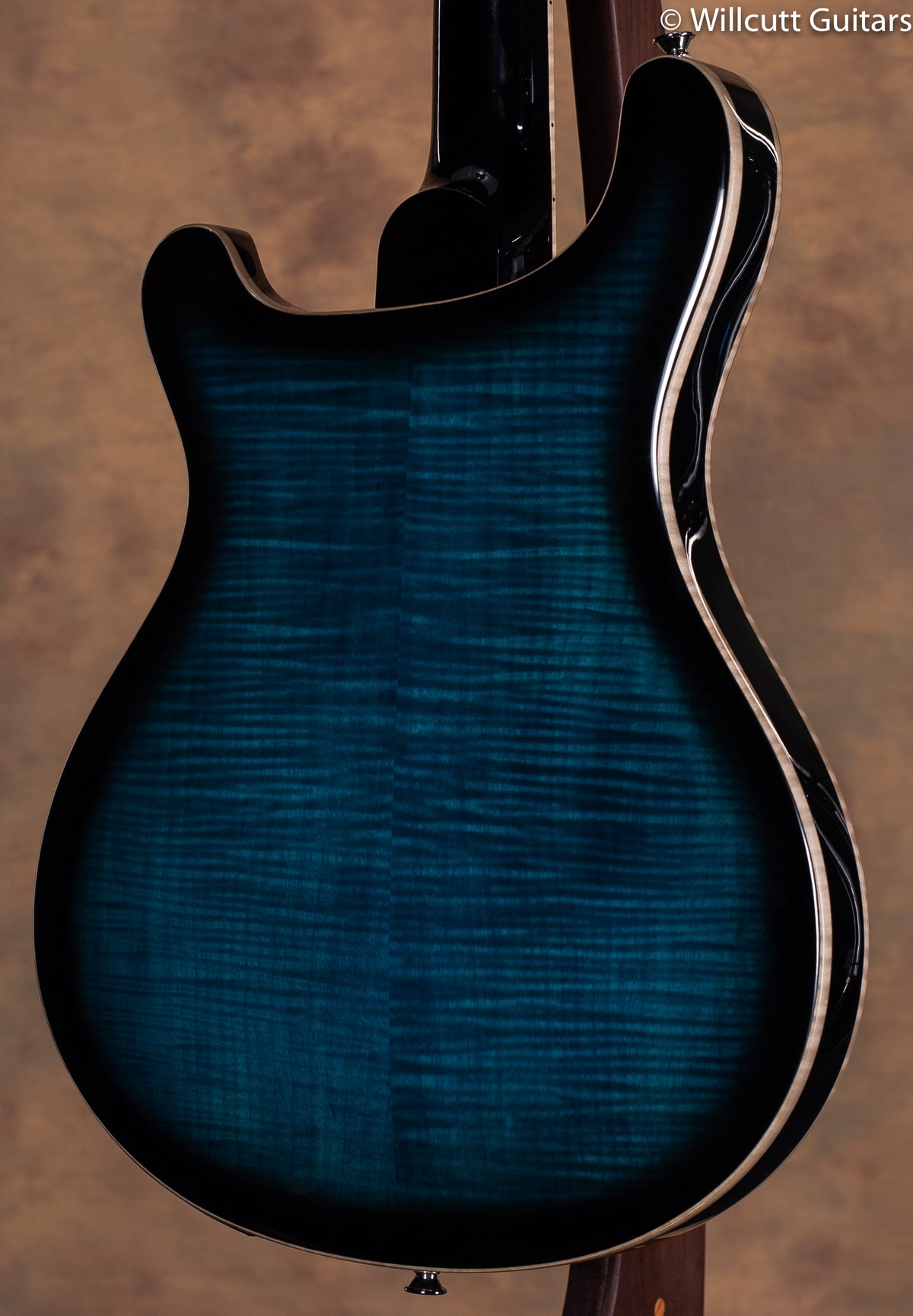 PRS SE Hollowbody II Piezo Peacock Blue Smokeburst USED