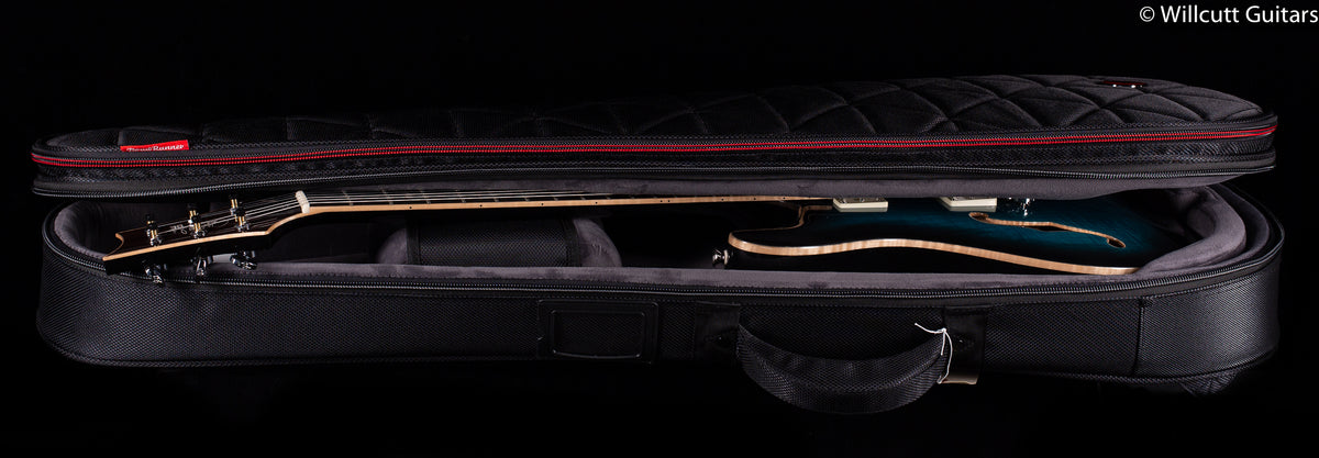 PRS SE Hollowbody II Piezo Peacock Blue Smokeburst USED