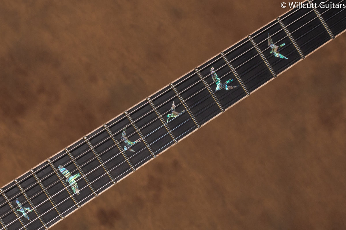 PRS SE Hollowbody II Piezo Peacock Blue Smokeburst USED