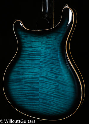 PRS SE Hollowbody II Piezo  Peacock Blue Smokeburst