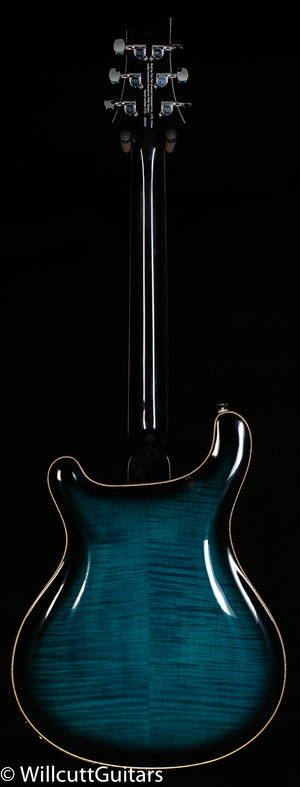 PRS SE Hollowbody II Piezo  Peacock Blue Smokeburst