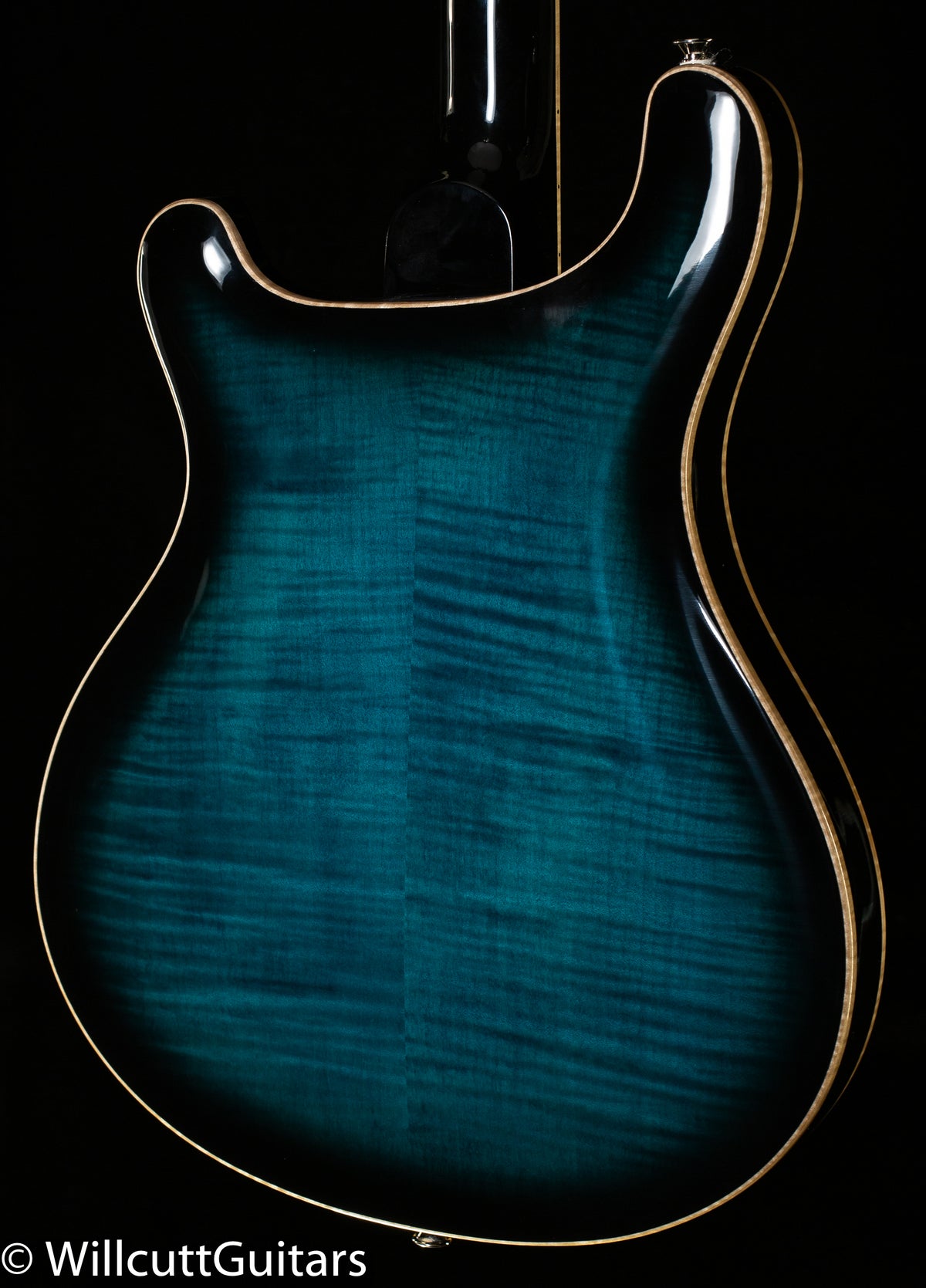 PRS SE Hollowbody II Piezo  Peacock Blue Smokeburst
