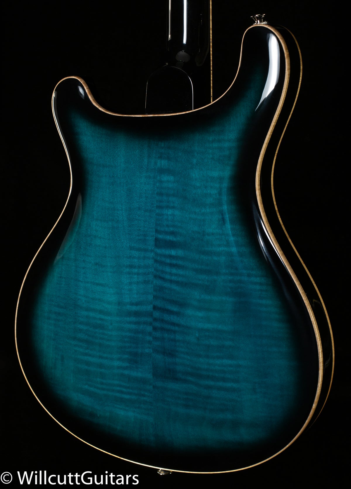 PRS SE Hollowbody II Piezo  Peacock Blue Smokeburst