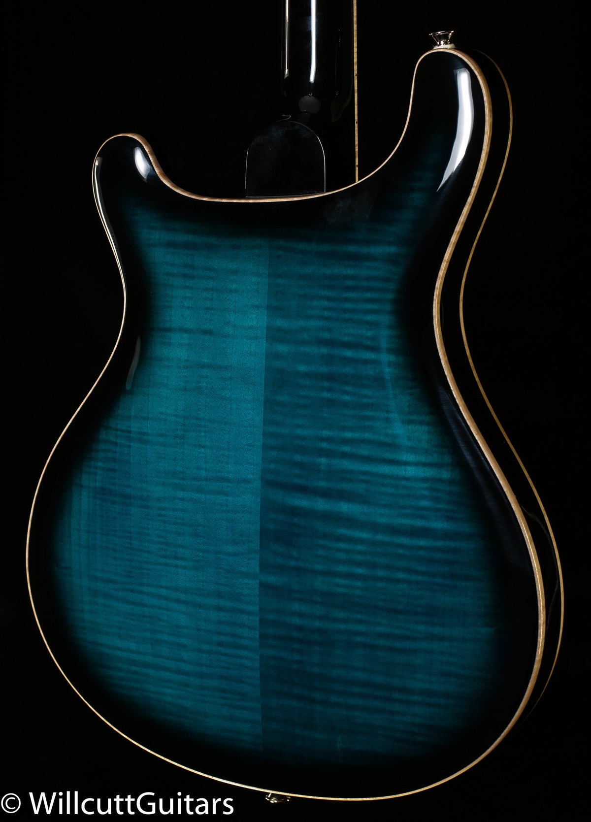 PRS SE Hollowbody II Piezo  Peacock Blue Smokeburst