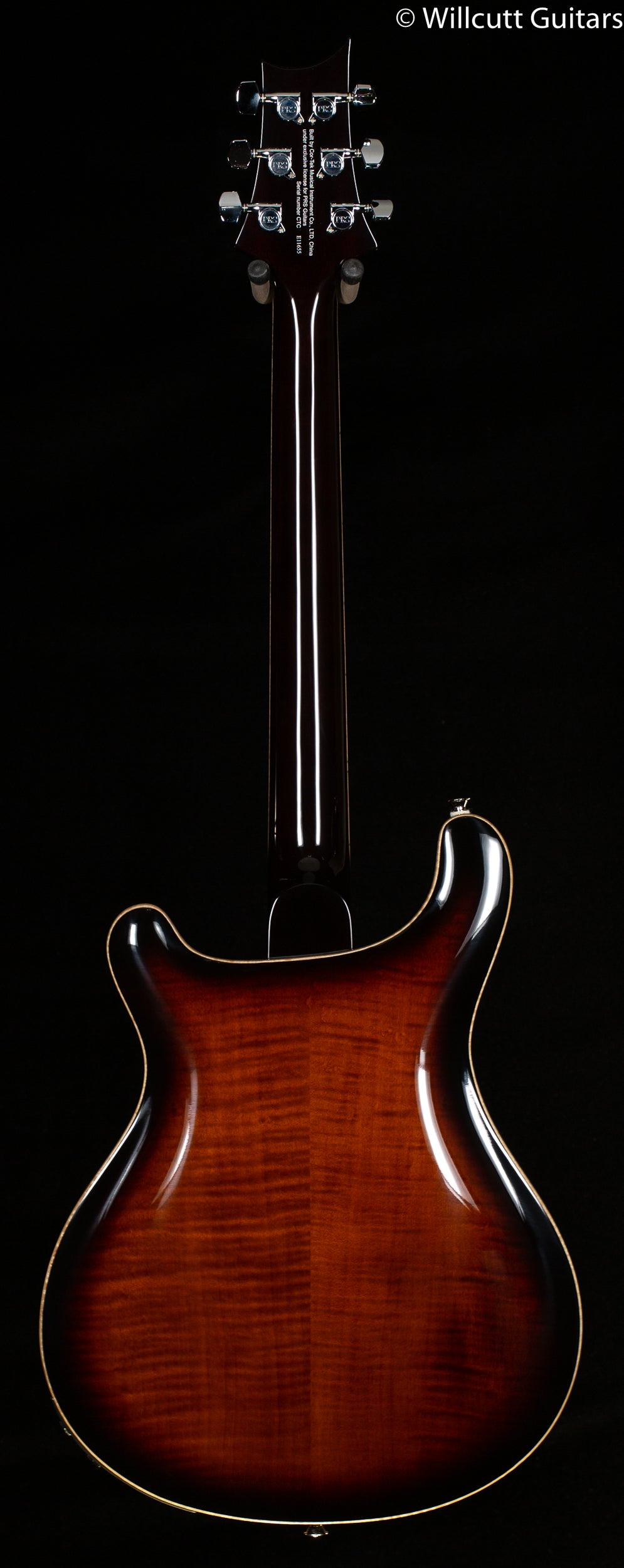 PRS SE Hollowbody II Piezo Maple Top/Back Black Gold (655)