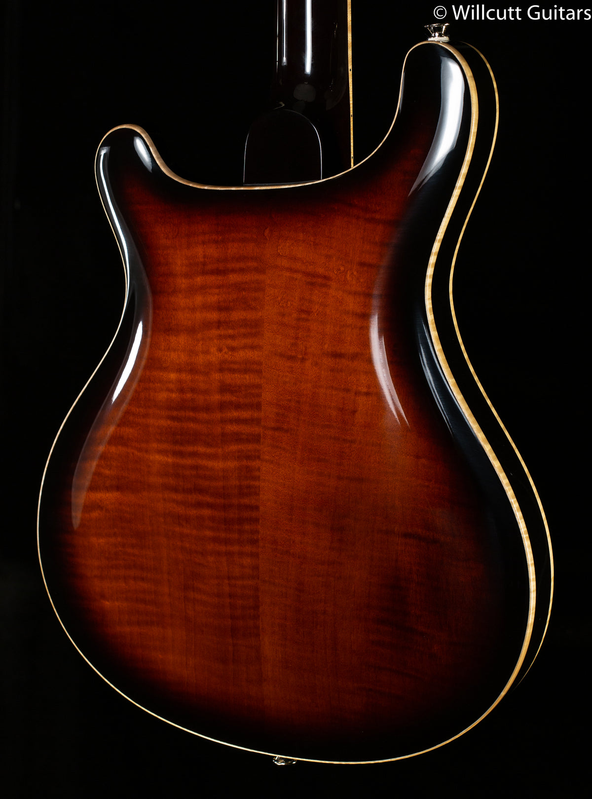 PRS SE Hollowbody II Piezo Maple Top/Back Black Gold (655)