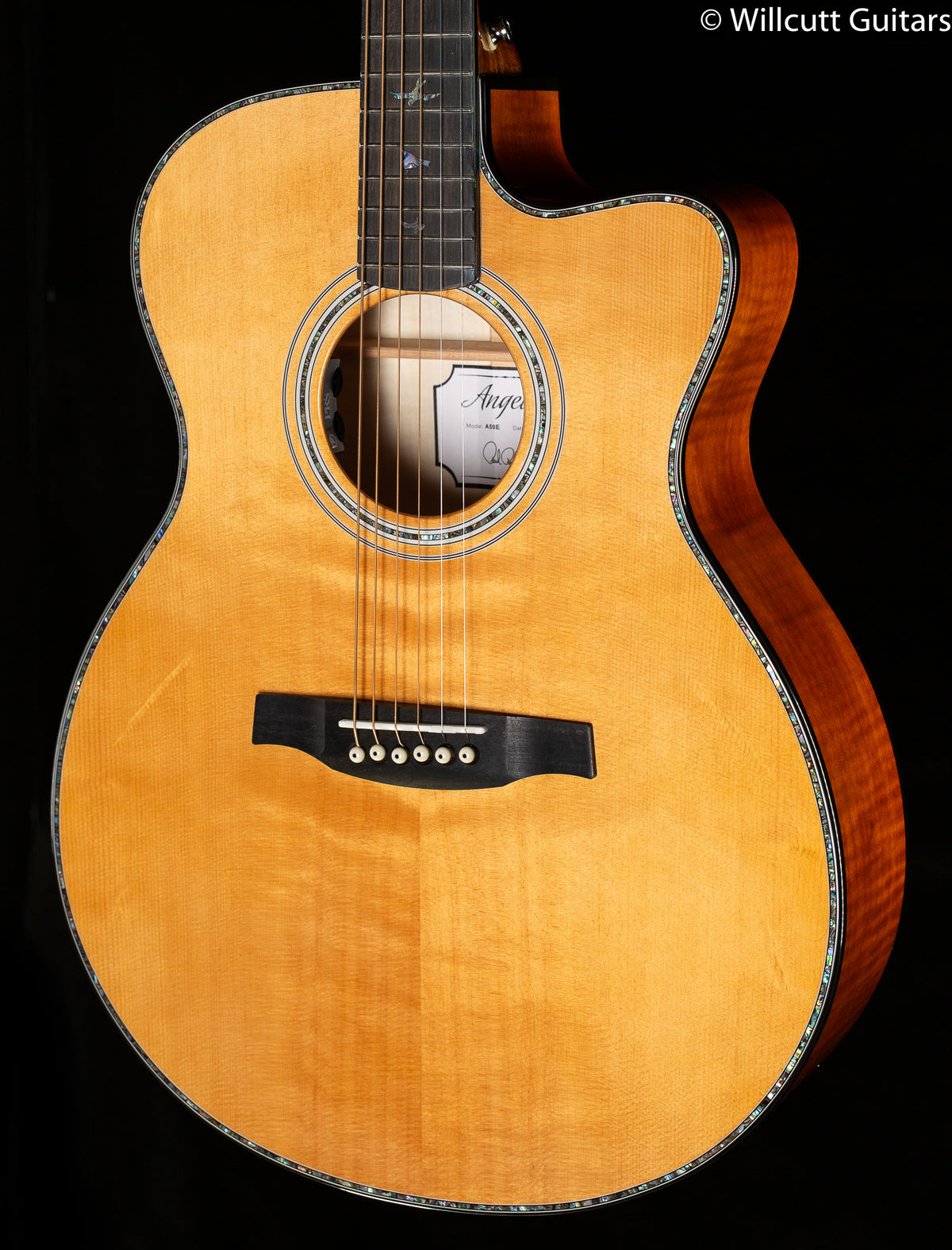 PRS SE AE50E Acoustic Black Gold (320)