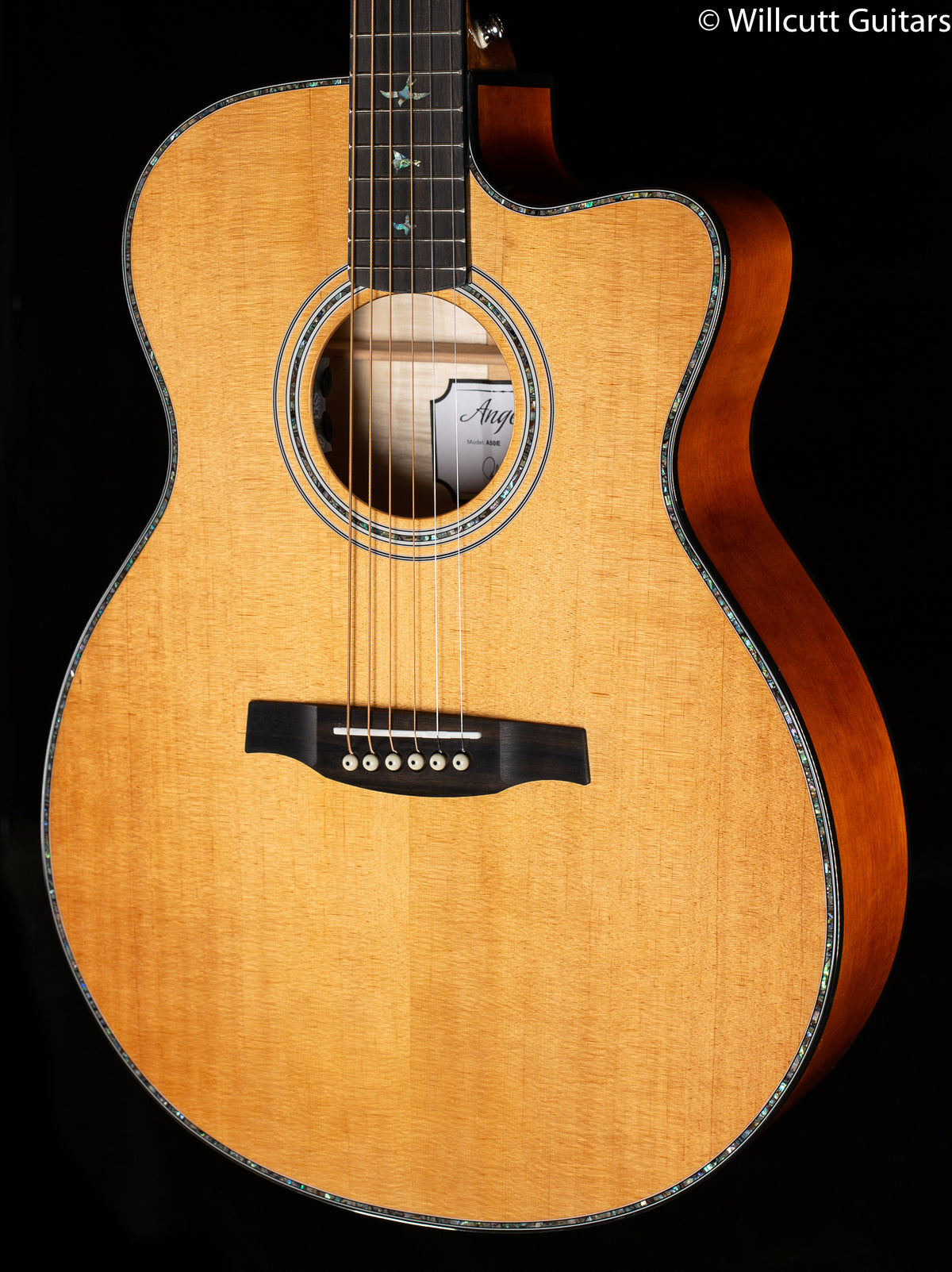 PRS SE AE50E Sitka Spruce Top Black Gold (660)