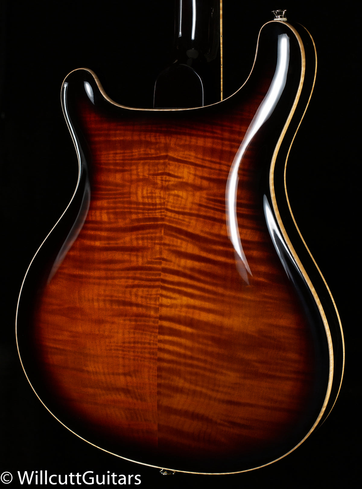 PRS SE Hollowbody II Piezo, Maple top Black Gold (784)