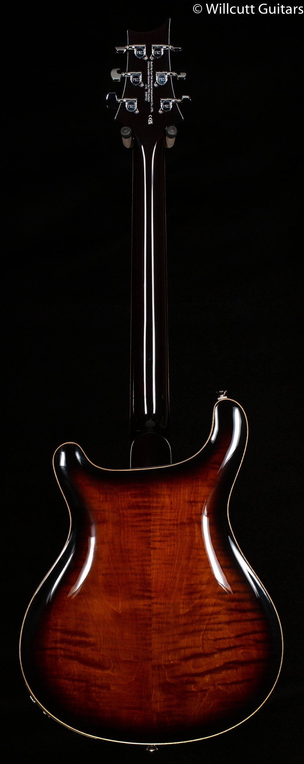 PRS SE Hollowbody II Piezo Maple Top/Back Black Gold (752)