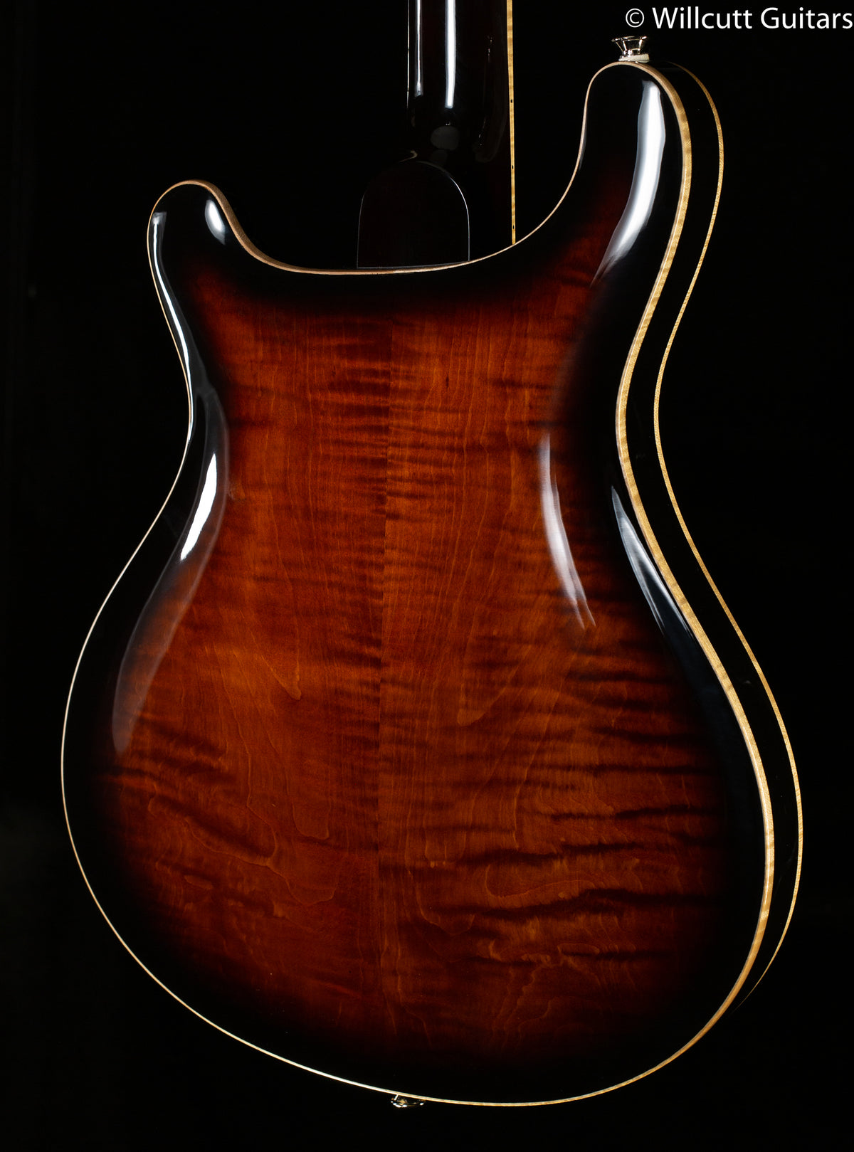 PRS SE Hollowbody II Piezo Maple Top/Back Black Gold (752)