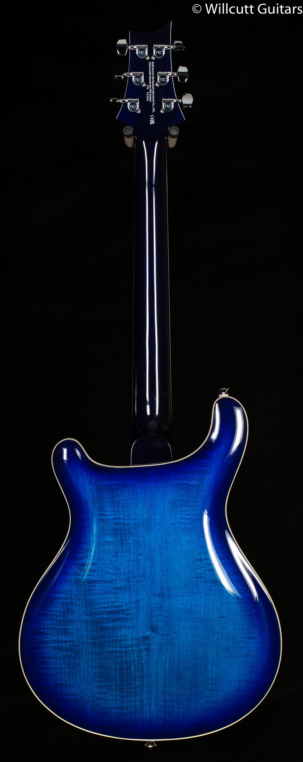 2022 PRS SE Hollowbody II Maple Top/Back Faded Blue Burst (074)