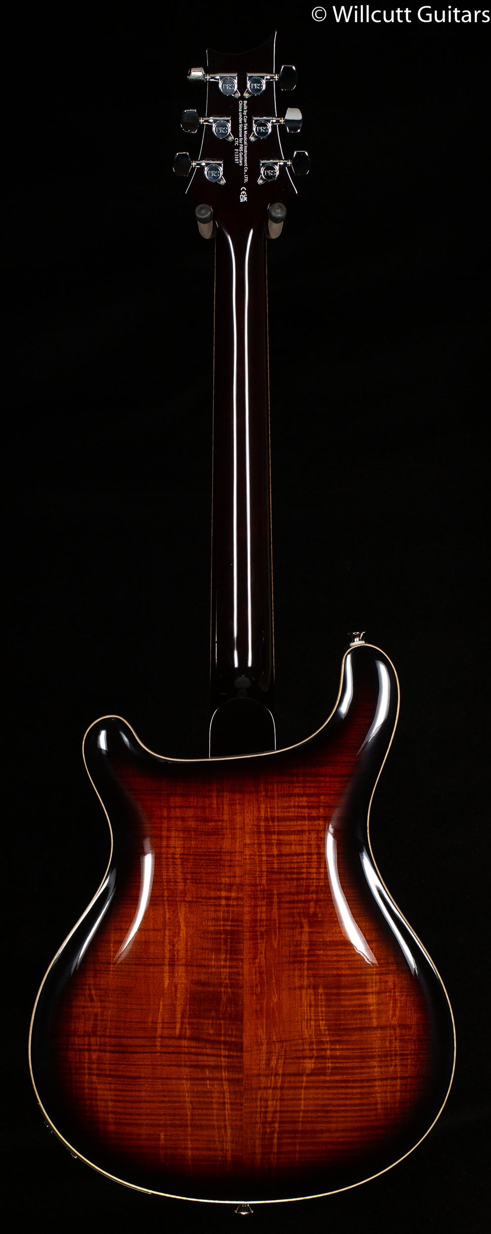 PRS SE Hollowbody II Piezo Maple Top/Back Black Gold (187)
