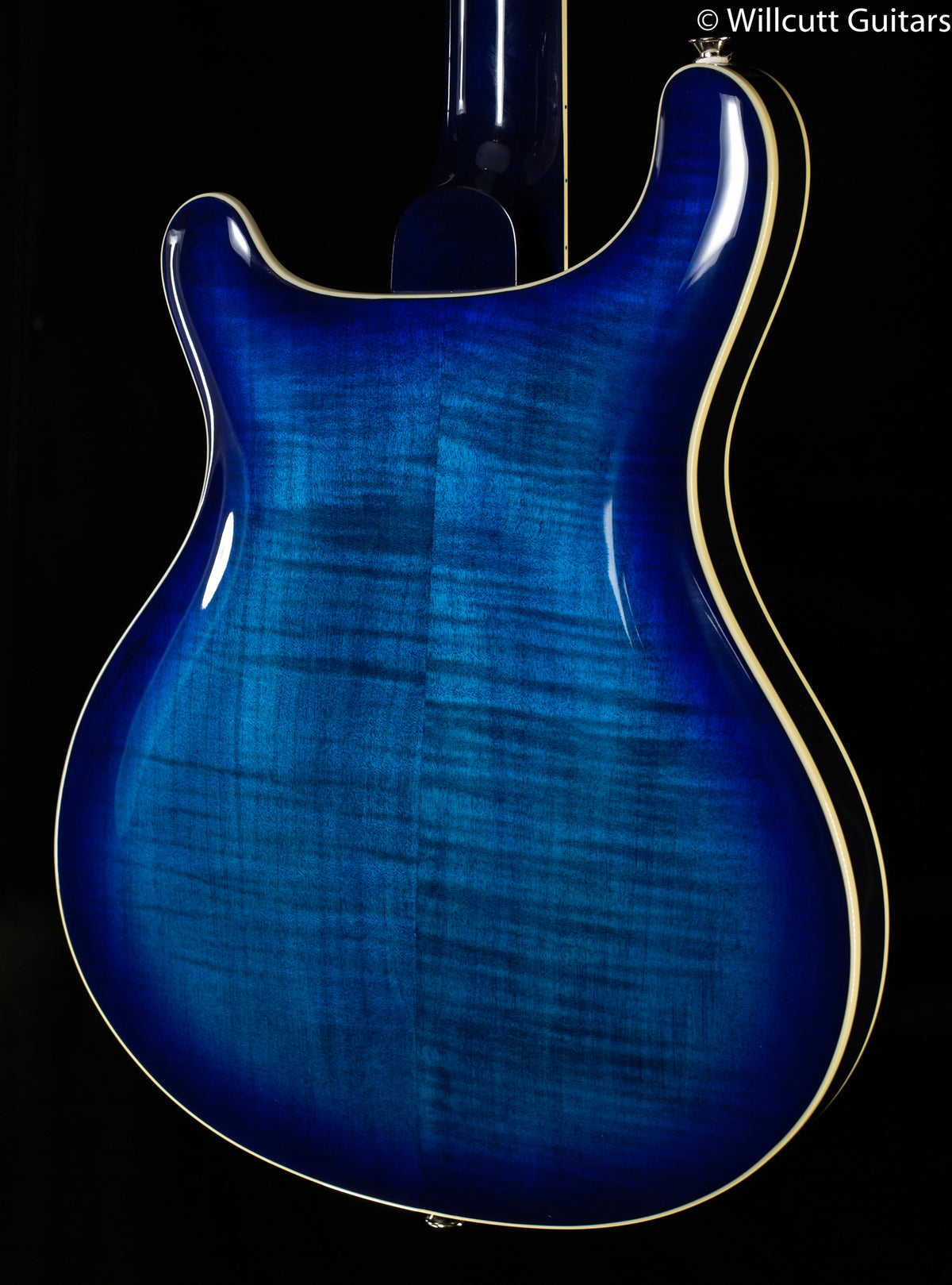 2022 PRS SE Hollowbody II, Maple top and back Faded Blue Burst (901)
