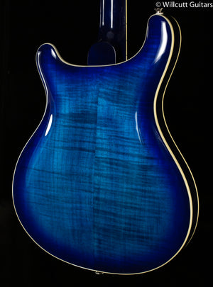 PRS SE Hollowbody II, Maple top and back Faded Blue Burst (901)