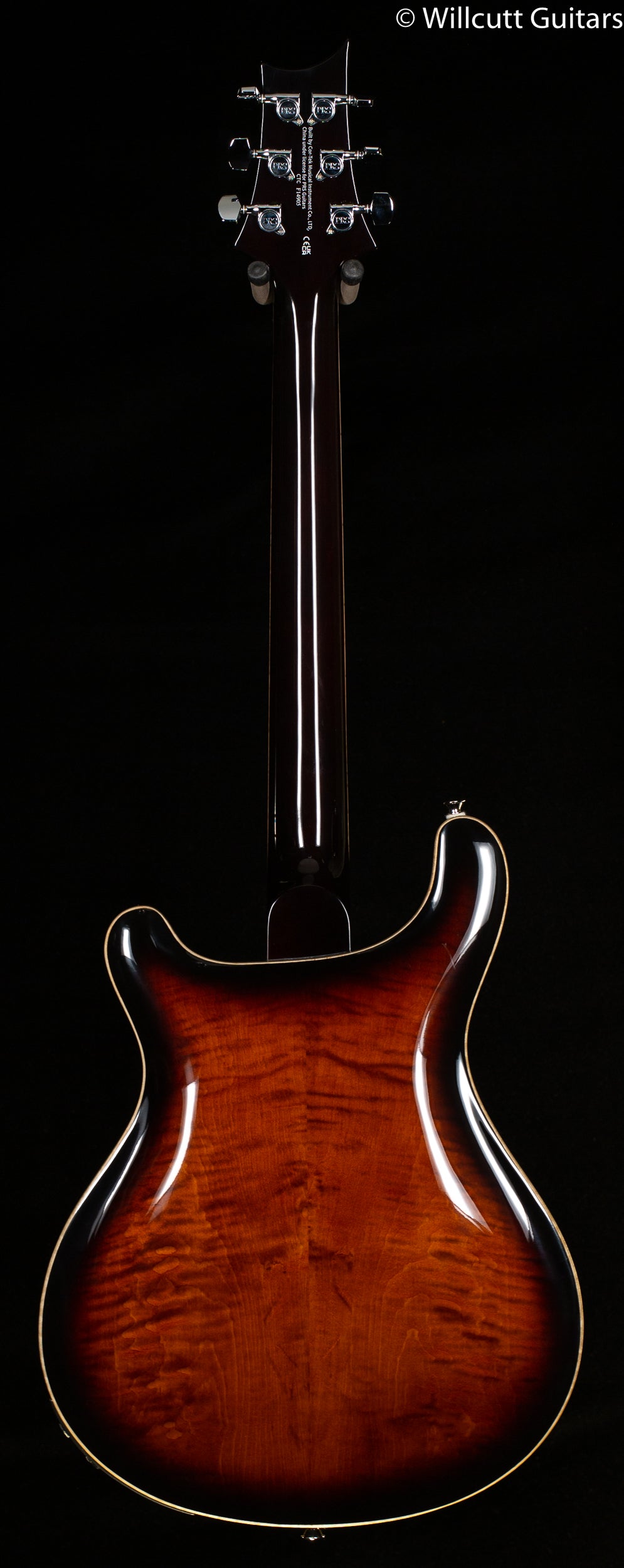 PRS SE Hollowbody II Piezo Maple Top/Back Black Gold (905)