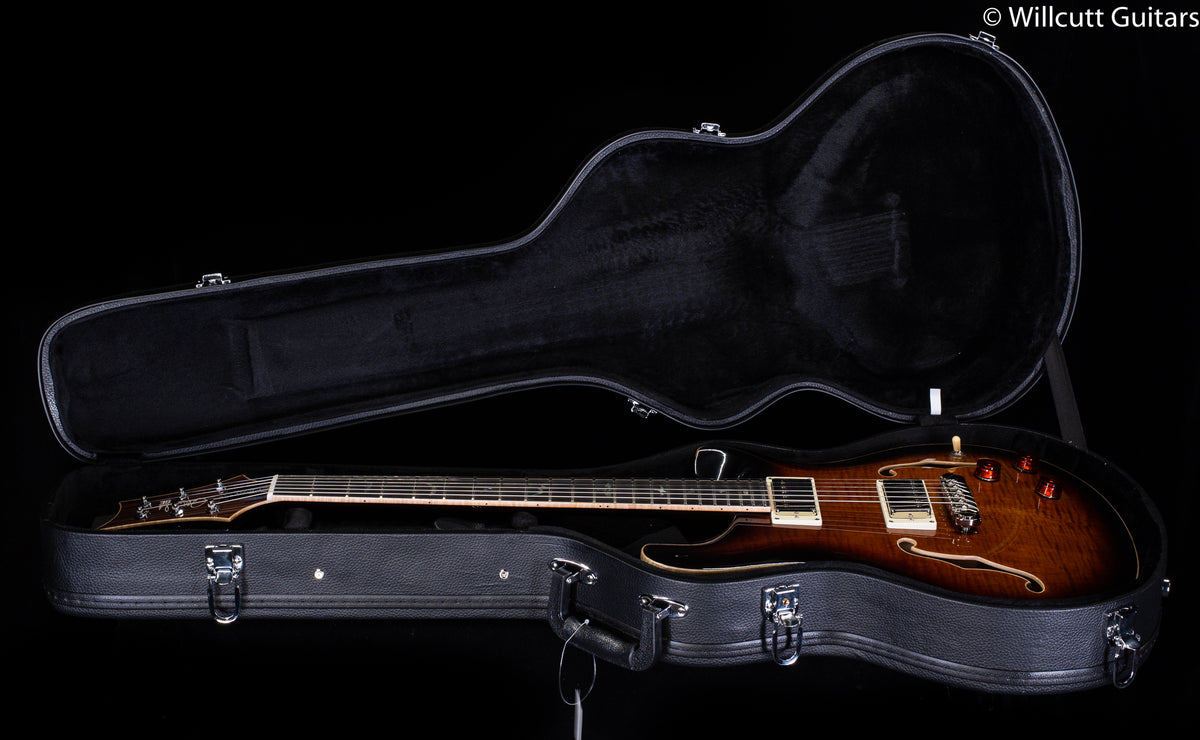 PRS SE Hollowbody II Piezo Maple Top/Back Black Gold (905)