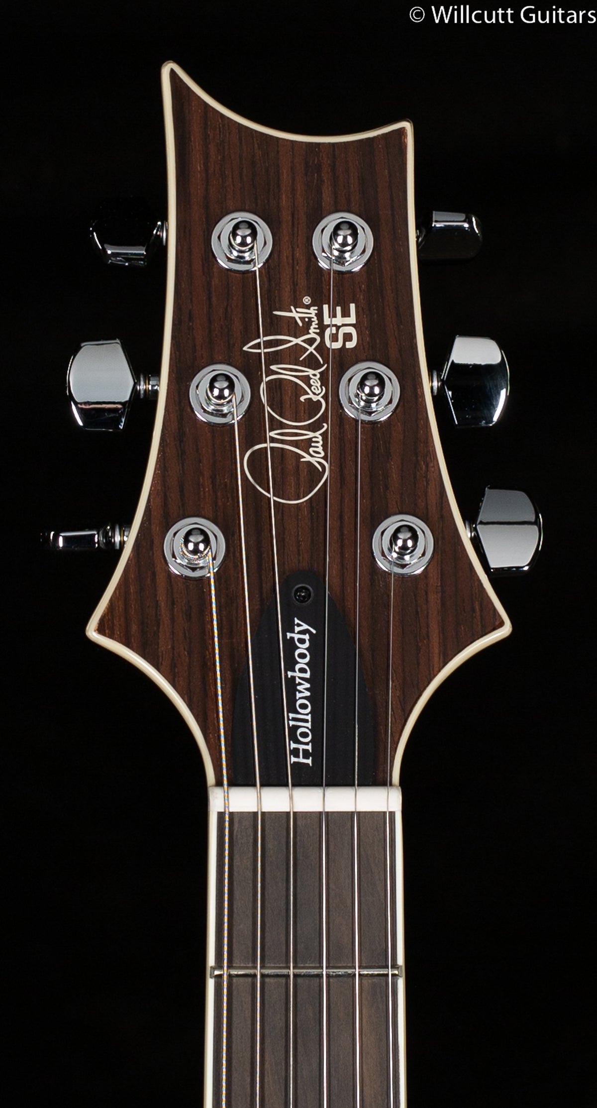 PRS SE Hollowbody II Maple Top/Back Black Gold Sunburst (493)