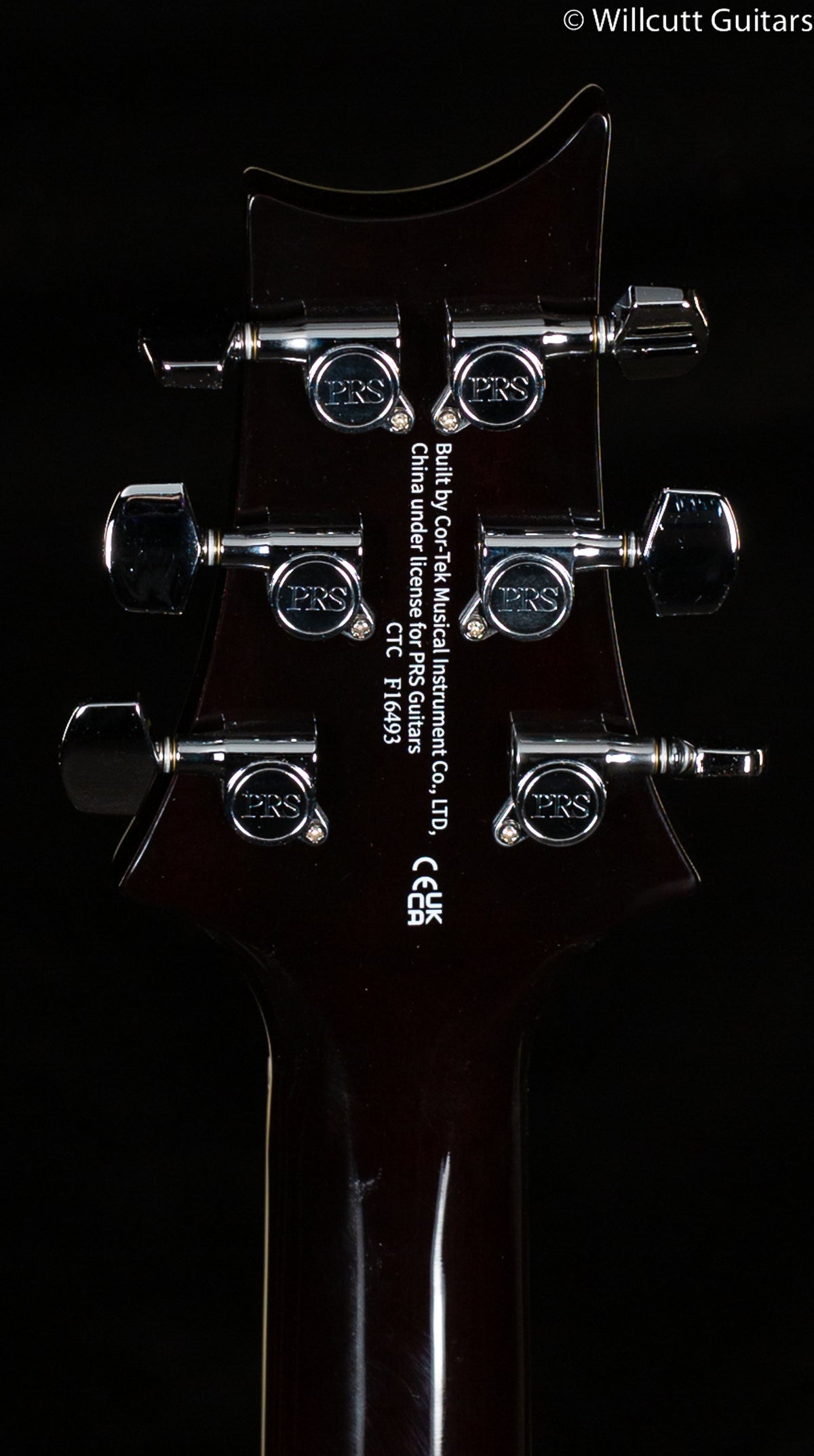 PRS SE Hollowbody II Maple Top/Back Black Gold Sunburst (493)