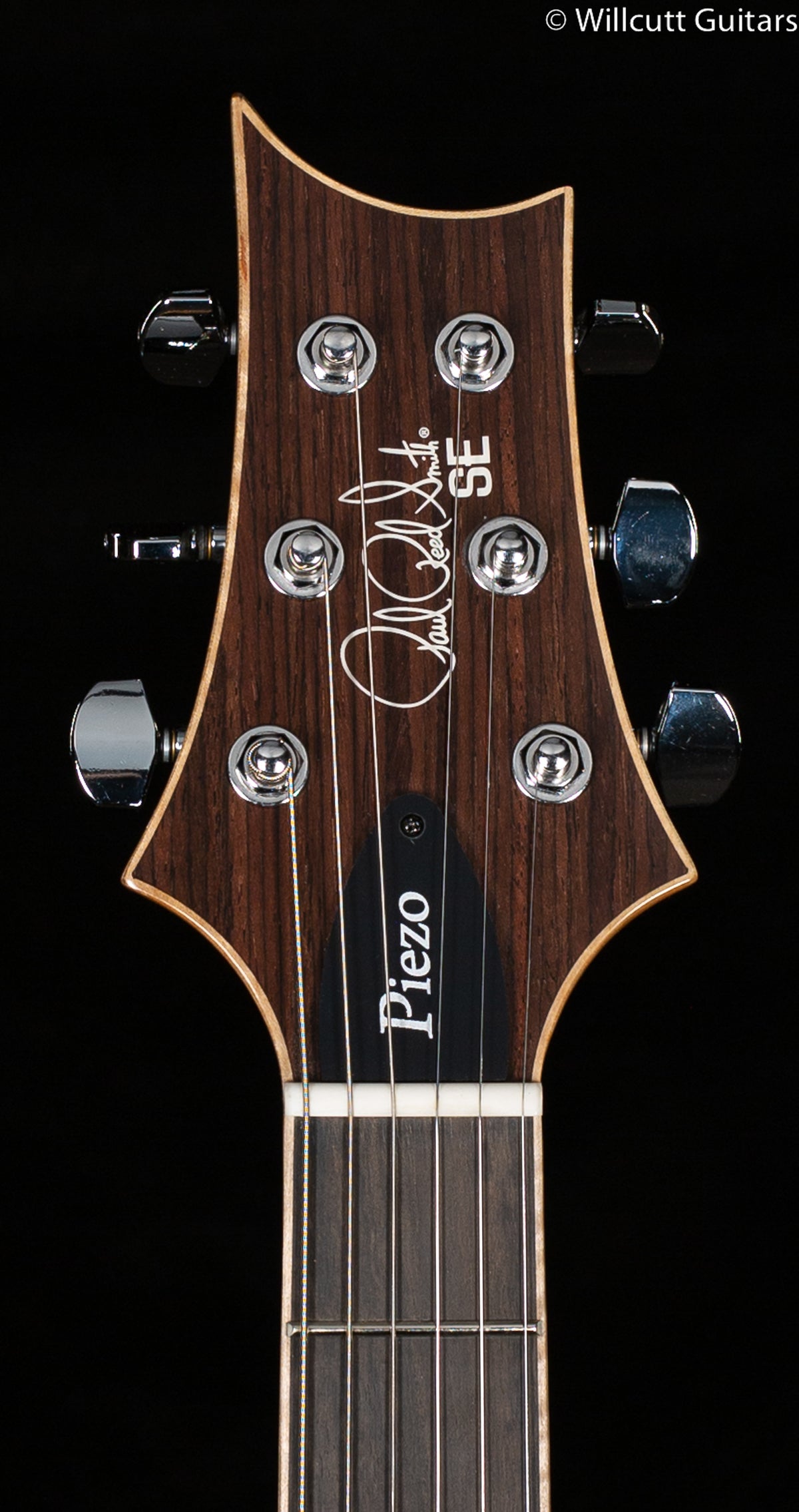 PRS SE Hollowbody II Piezo, Maple top Peacock Blue Smokeburst (194)
