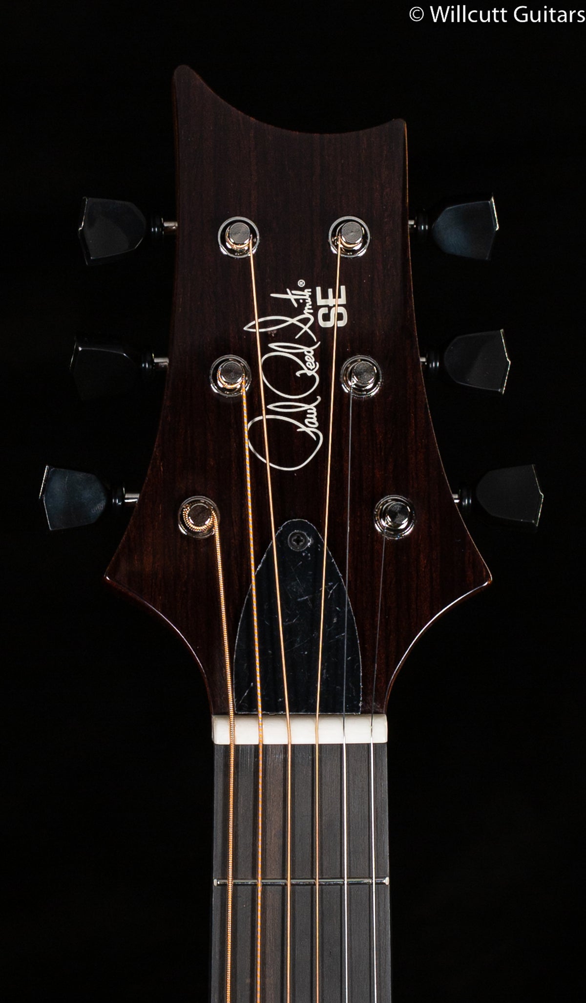 PRS SE P50e Black Gold Parlor Sitka Spruce Top (001)