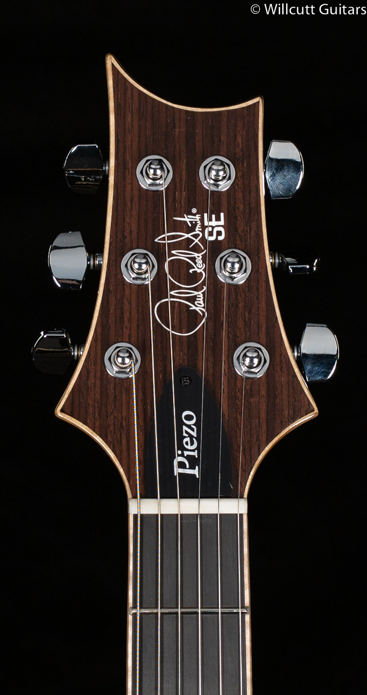 PRS SE Hollowbody II Piezo, Maple top Peacock Blue Smokeburst (415)