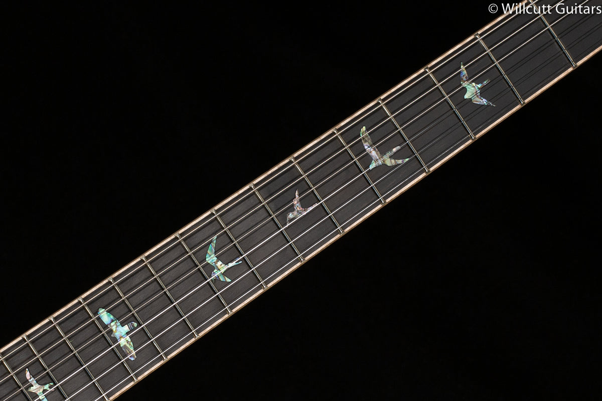 PRS SE Hollowbody II Piezo, Maple top Peacock Blue Smokeburst (415)