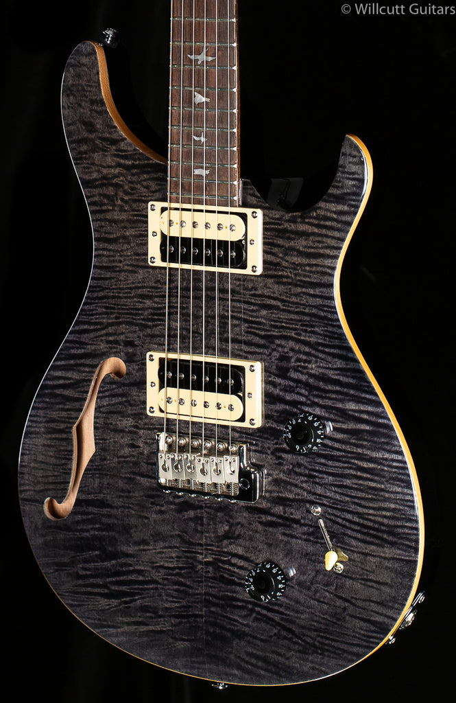 PRS SE Custom 22 Semi-Hollow Grey Black (885) - Willcutt Guitars