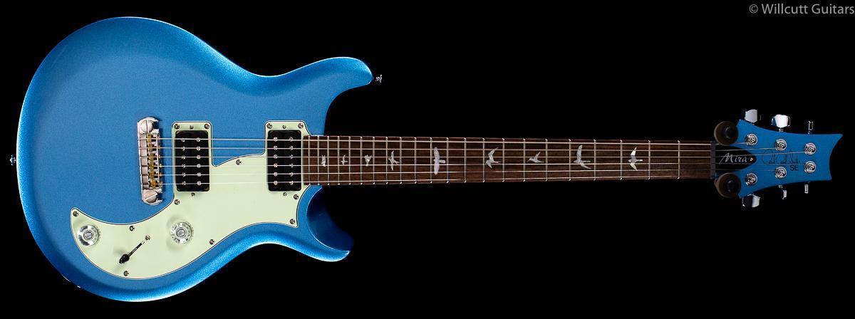 PRS SE Mira Metallic Blue