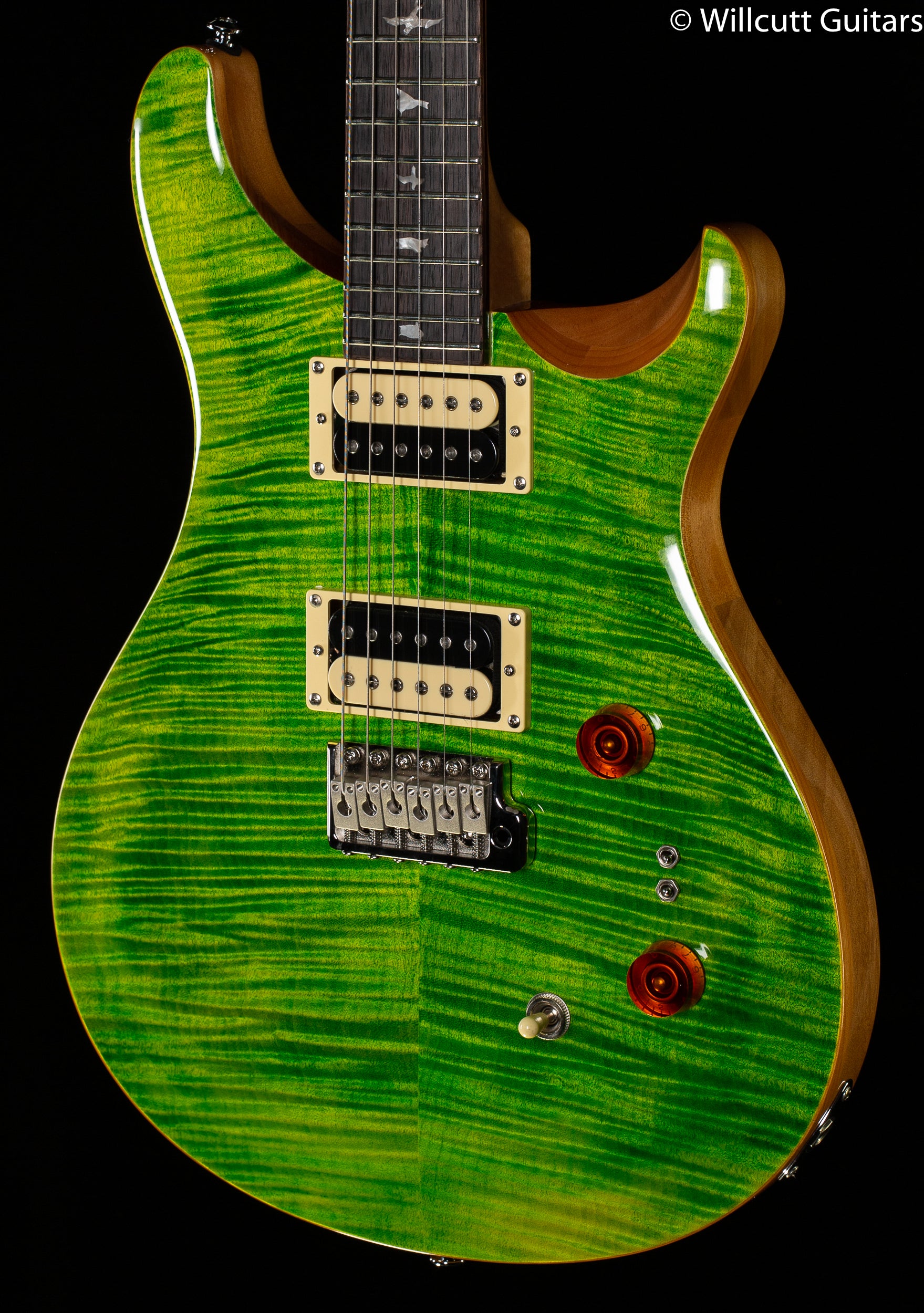 PRS SE Custom 24-08 Electric Guitar in Eriza Verde CTID50030