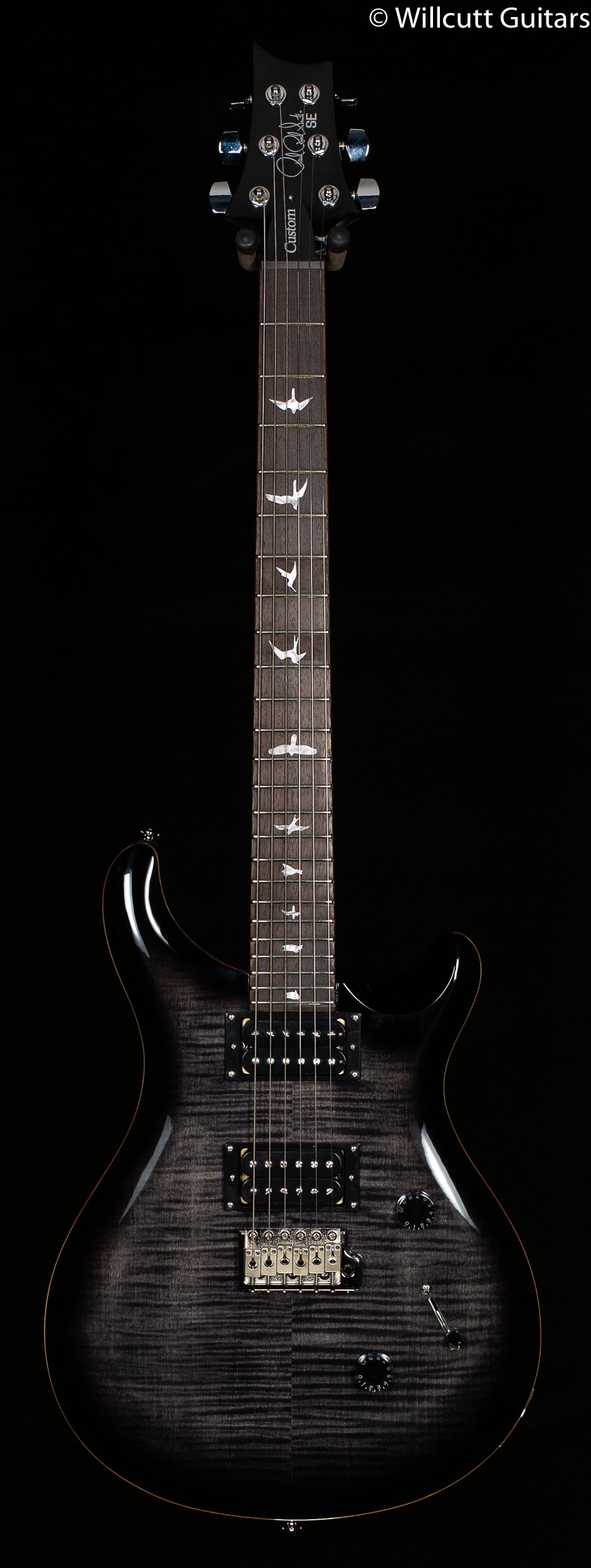 PRS SE Custom 24 Charcoal Burst