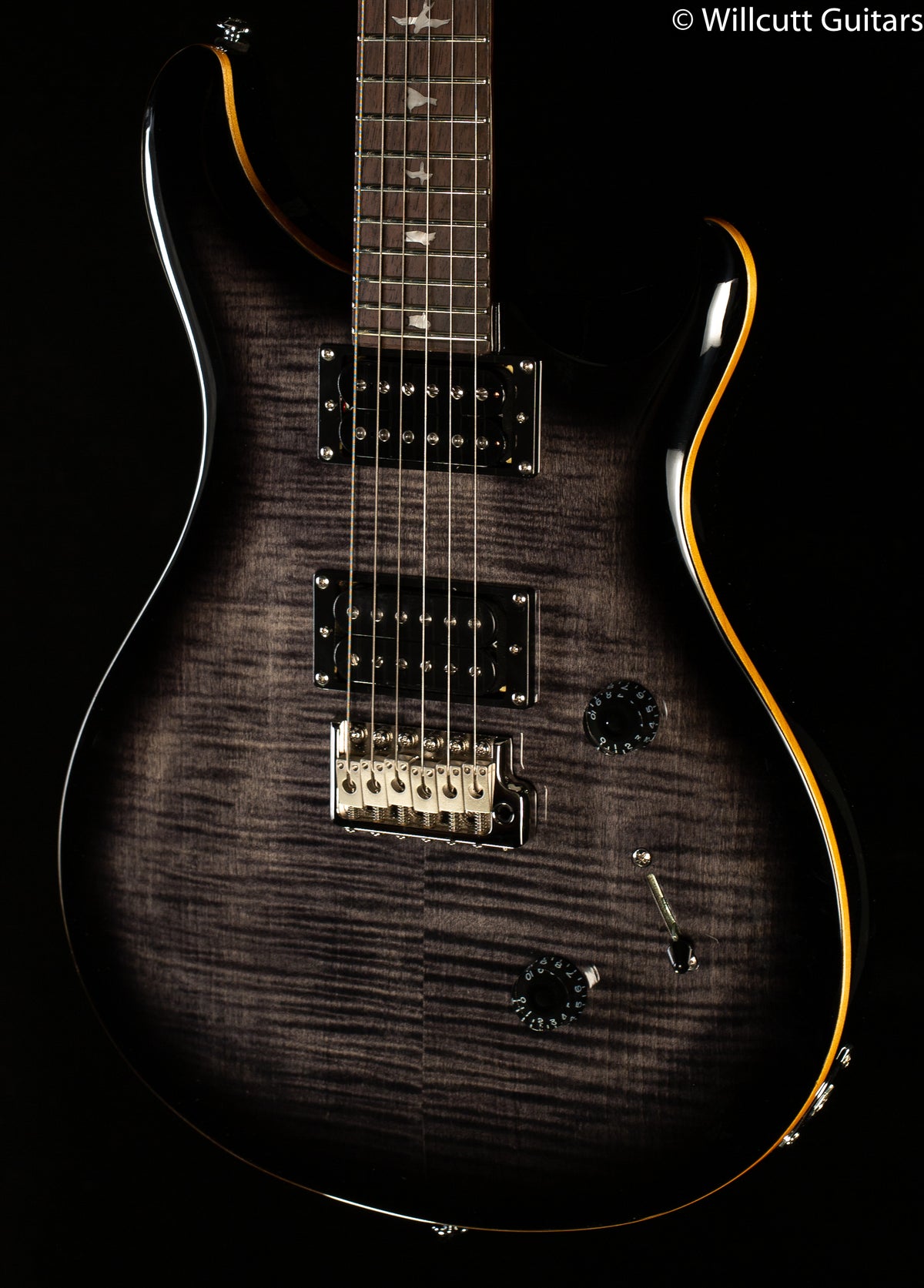 PRS SE Custom 24 Charcoal Burst